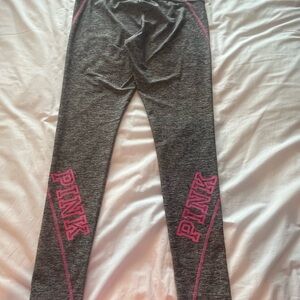 PINK Victoria's Secret Yoga Gray Leggings